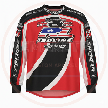 RemakeTee Custom Vintage Retro BMX Racing Jersey 209