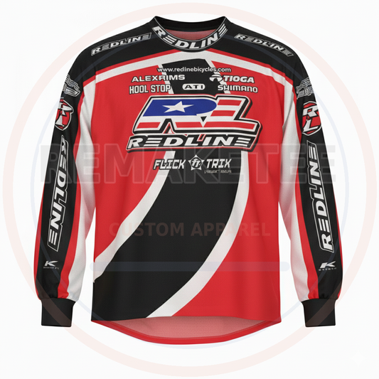 RemakeTee Custom Vintage Retro BMX Racing Jersey 209
