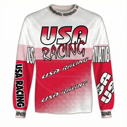 RemakeTee Custom Vintage Retro BMX Racing Jersey 243