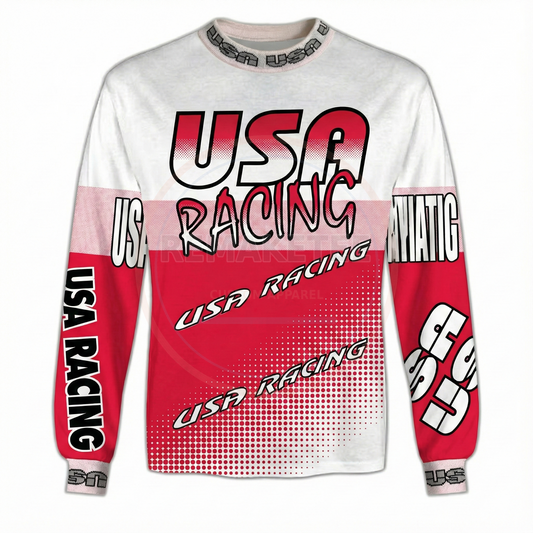 RemakeTee Custom Vintage Retro BMX Racing Jersey 243