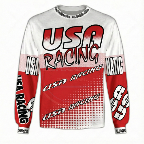 RemakeTee Custom Vintage Retro BMX Racing Jersey 274