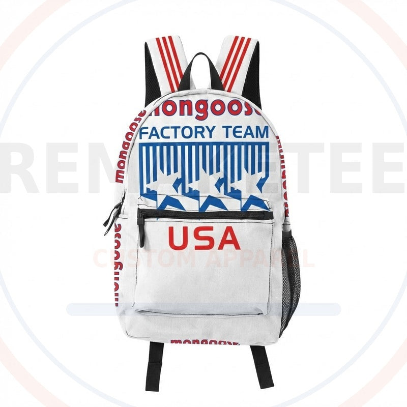 RemakeTee Custom Vintage Retro BMX Racing Backpack 001