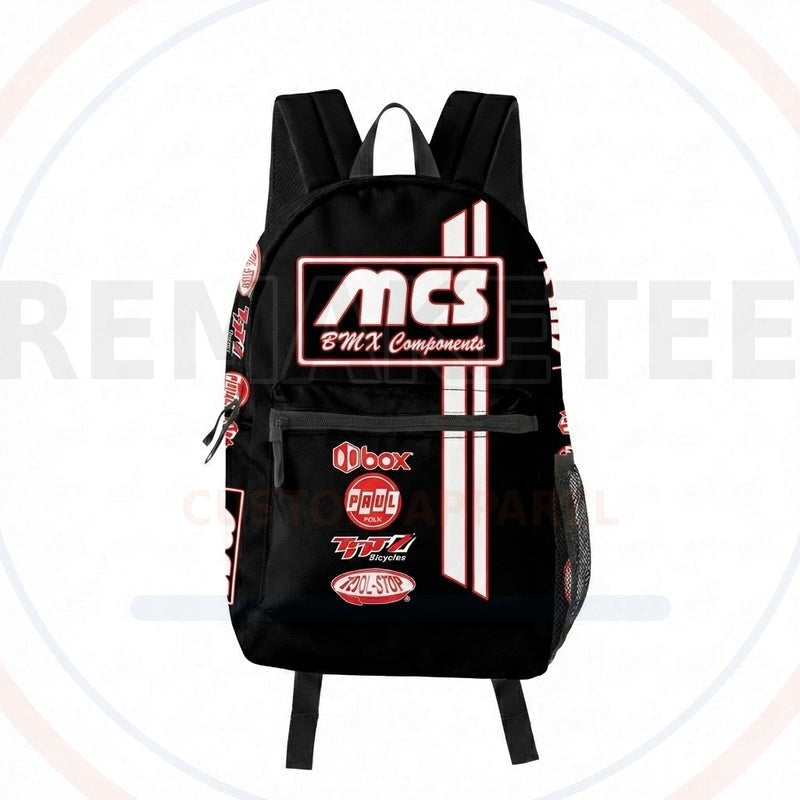 RemakeTee Custom Vintage Retro BMX Racing Backpack 010