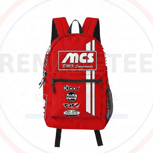 RemakeTee Custom Vintage Retro BMX Racing Backpack 018