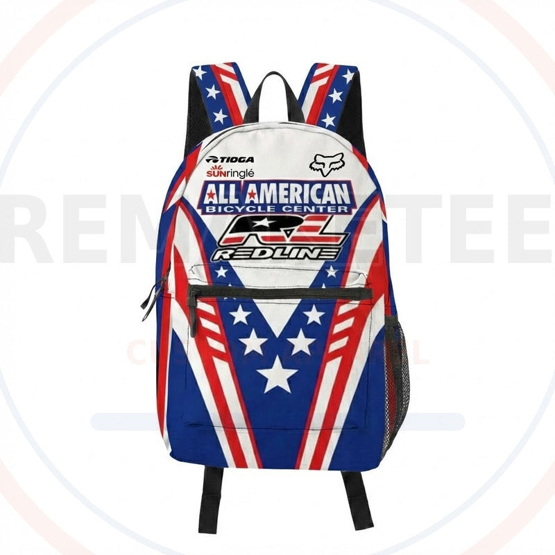 RemakeTee Custom Vintage Retro BMX Racing Backpack 039