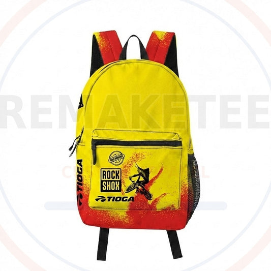 RemakeTee Custom Vintage Retro BMX Racing Backpack 045