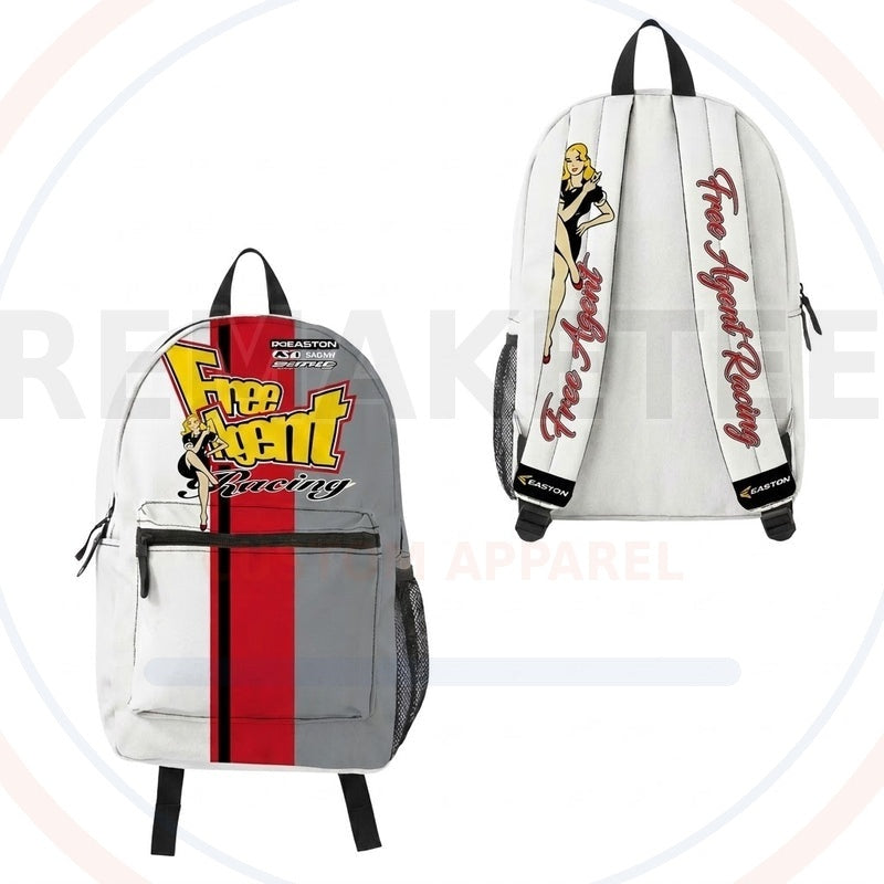 RemakeTee Custom Vintage Retro BMX Racing Backpack 050