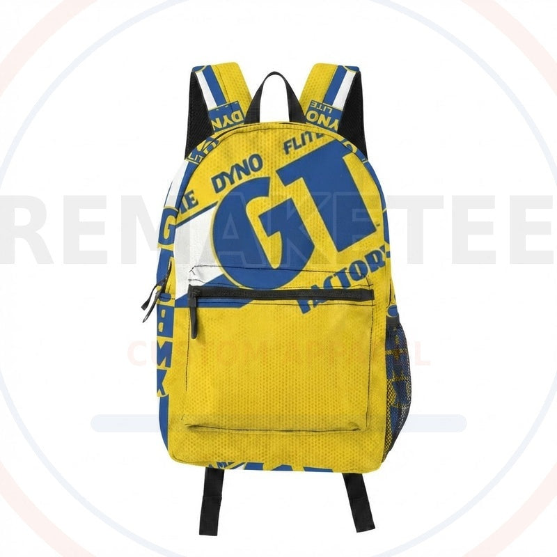 RemakeTee Custom Vintage Retro BMX Racing Backpack 051