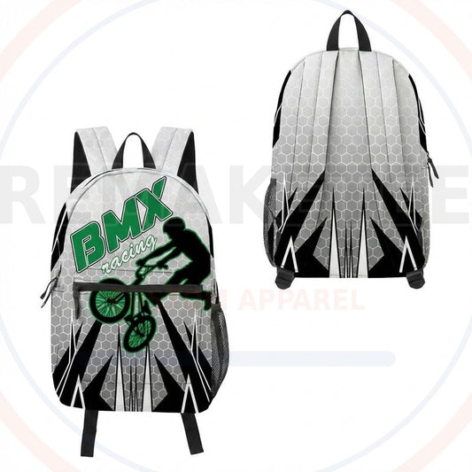 RemakeTee Custom Vintage Retro BMX Racing Backpack 056