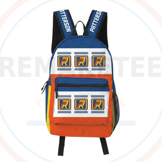 RemakeTee Custom Vintage Retro BMX Racing Backpack 071