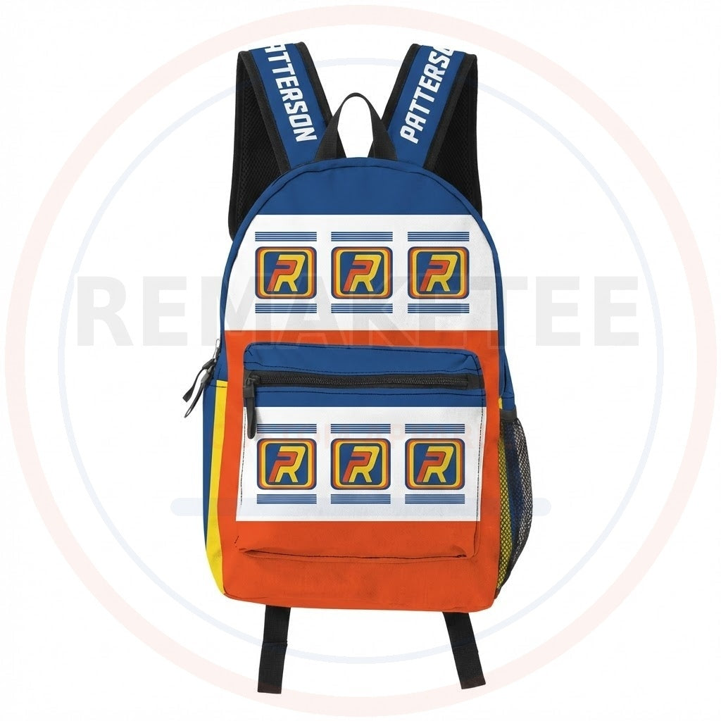 RemakeTee Custom Vintage Retro BMX Racing Backpack 075