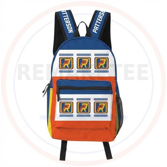 RemakeTee Custom Vintage Retro BMX Racing Backpack 075