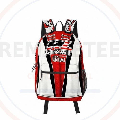 RemakeTee Custom Vintage Retro BMX Racing Backpack 077