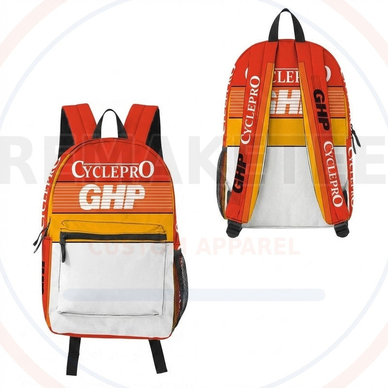 RemakeTee Custom Vintage Retro BMX Racing Backpack 078