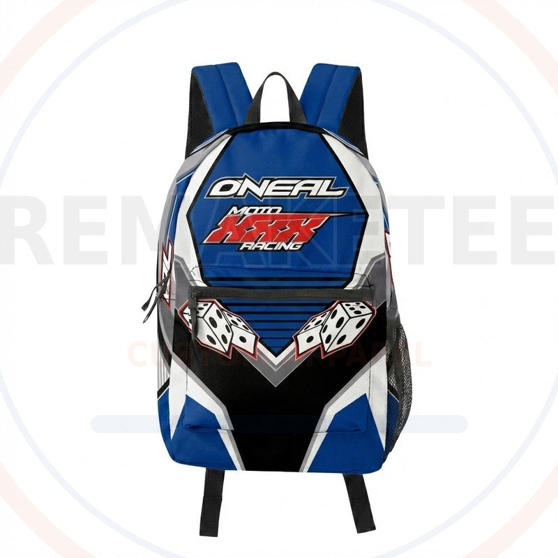 RemakeTee Custom Vintage Retro BMX Racing Backpack 080