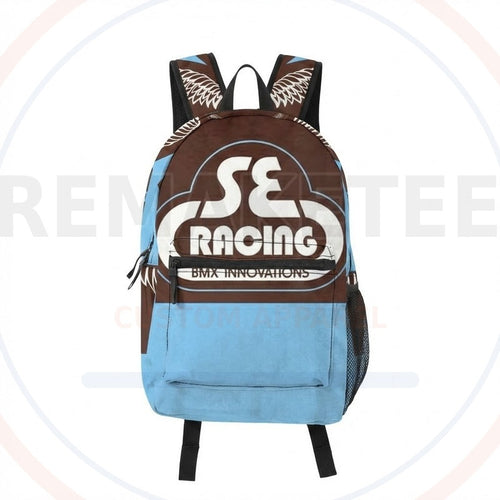 RemakeTee Custom Vintage Retro BMX Racing Backpack 084