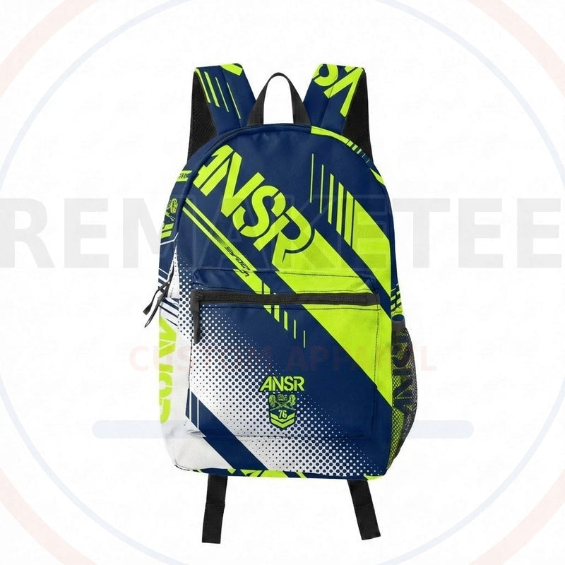 RemakeTee Custom Vintage Retro BMX Racing Backpack 095