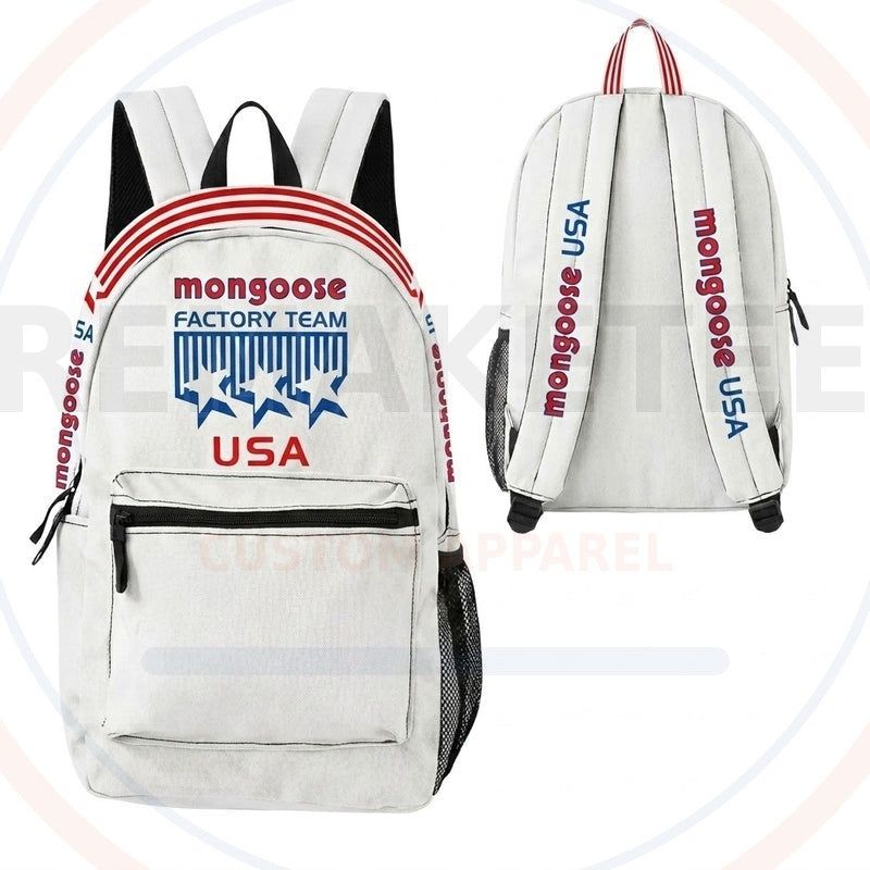 RemakeTee Custom Vintage Retro BMX Racing Backpack 102