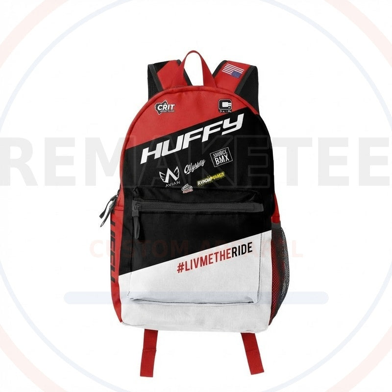RemakeTee Custom Vintage Retro BMX Racing Backpack 112