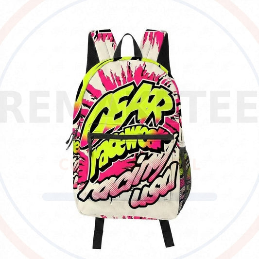 RemakeTee Custom Vintage Retro BMX Racing Backpack 117