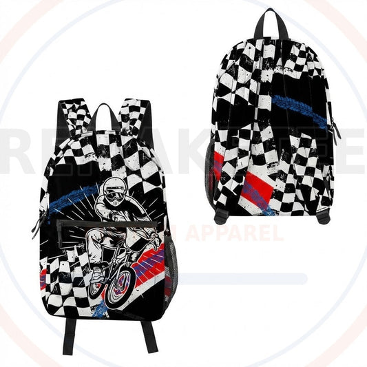 RemakeTee Custom Vintage Retro BMX Racing Backpack 120