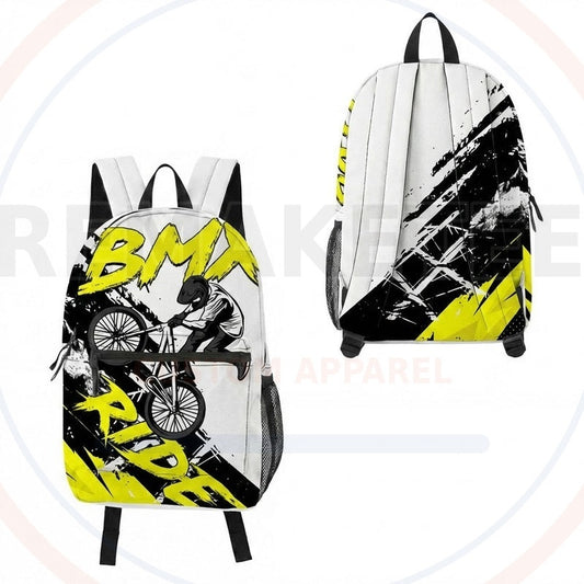RemakeTee Custom Vintage Retro BMX Racing Backpack 133