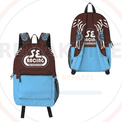 RemakeTee Custom Vintage Retro BMX Racing Backpack 141