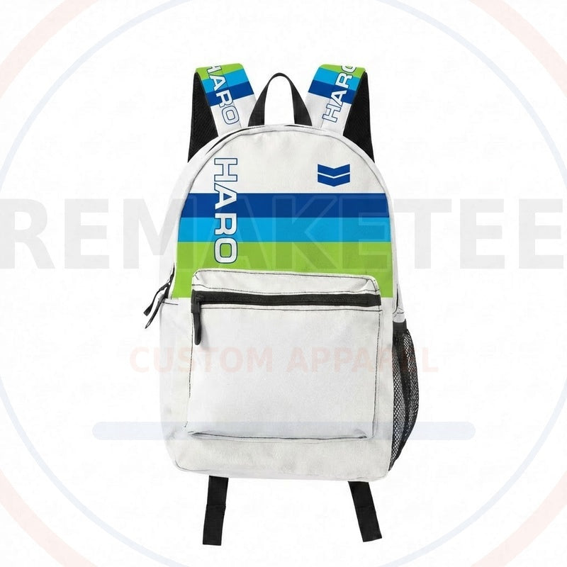 RemakeTee Custom Vintage Retro BMX Racing Backpack 142