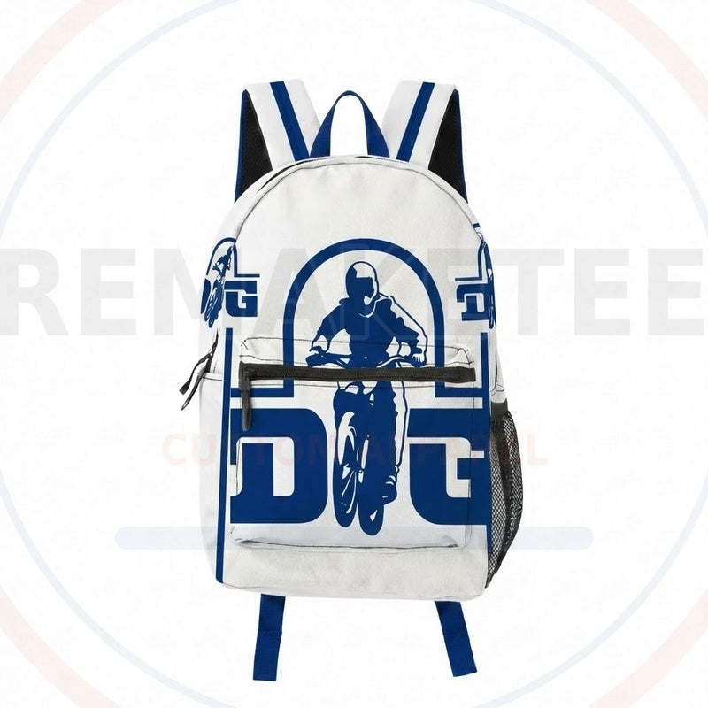 RemakeTee Custom Vintage Retro BMX Racing Backpack 148