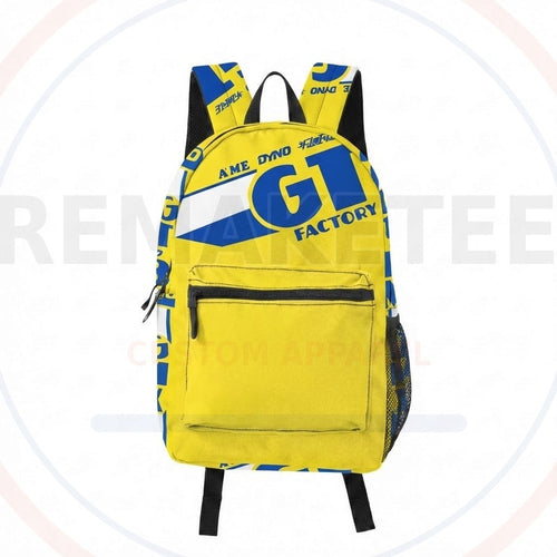 RemakeTee Custom Vintage Retro BMX Racing Backpack 155