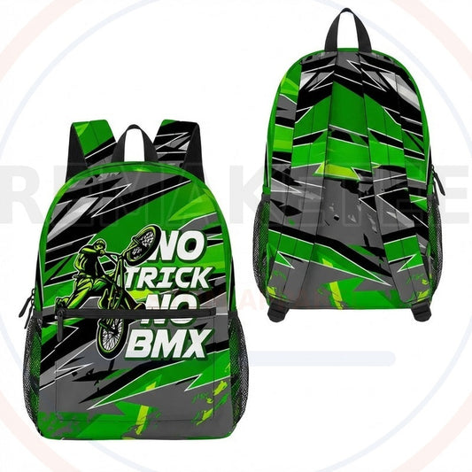 RemakeTee Custom Vintage Retro BMX Racing Backpack 158