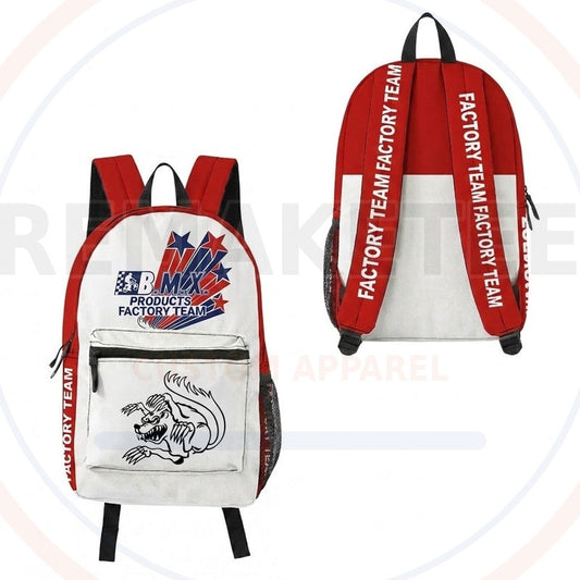 RemakeTee Custom Vintage Retro BMX Racing Backpack 160