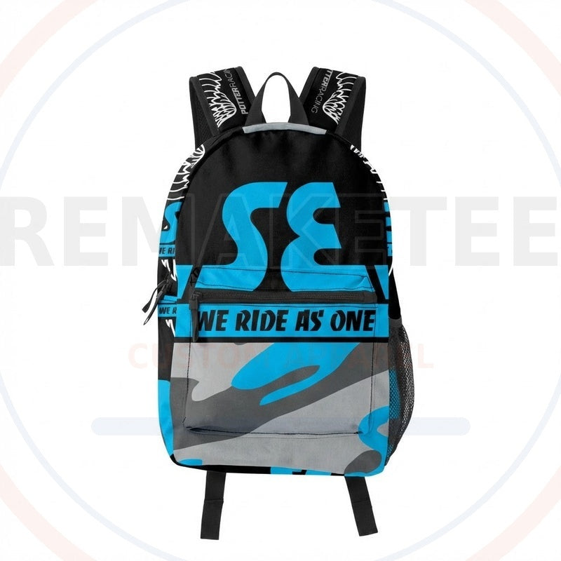 RemakeTee Custom Vintage Retro BMX Racing Backpack 173