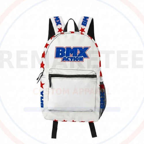 RemakeTee Custom Vintage Retro BMX Racing Backpack 176