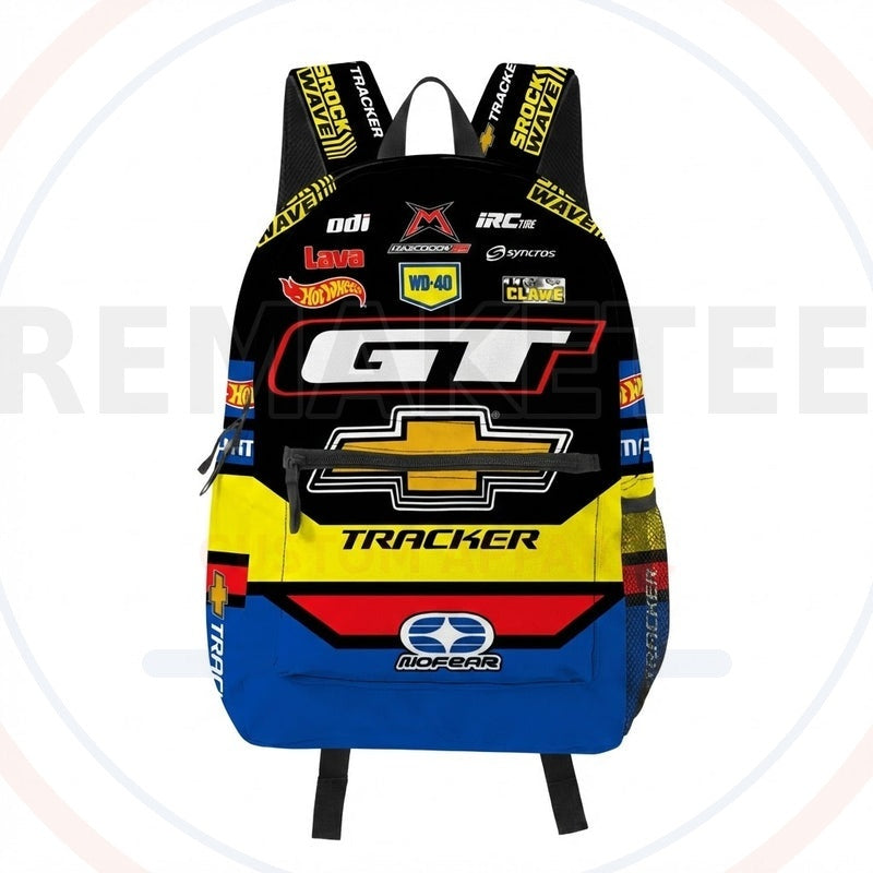 RemakeTee Custom Vintage Retro BMX Racing Backpack 182