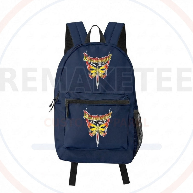 RemakeTee Custom Vintage Retro BMX Racing Backpack 201