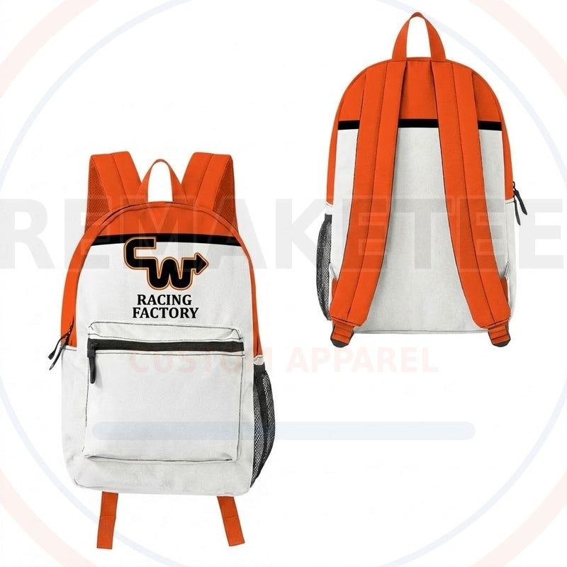 RemakeTee Custom Vintage Retro BMX Racing Backpack 202