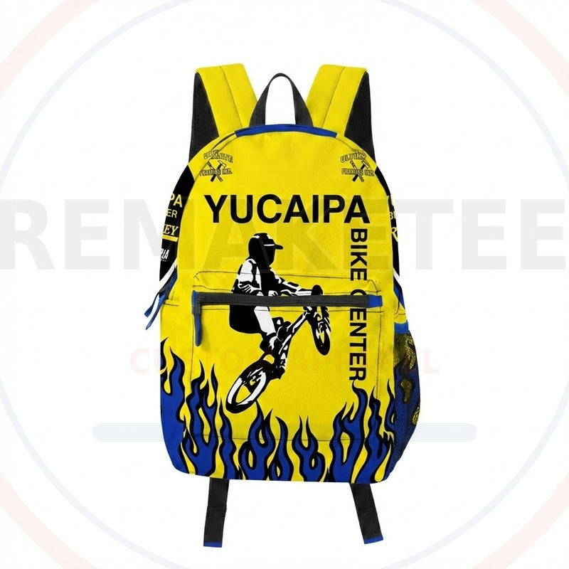 RemakeTee Custom Vintage Retro BMX Racing Backpack 212