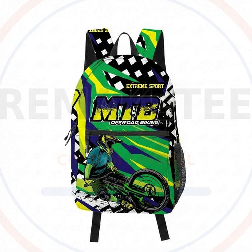 RemakeTee Custom Vintage Retro BMX Racing Backpack 217