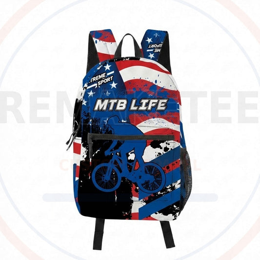 RemakeTee Custom Vintage Retro BMX Racing Backpack 226