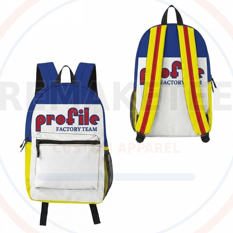 RemakeTee Custom Vintage Retro BMX Racing Backpack 228