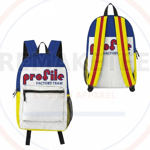 RemakeTee Custom Vintage Retro BMX Racing Backpack 228