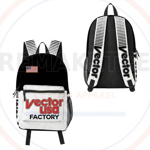 RemakeTee Custom Vintage Retro BMX Racing Backpack 245