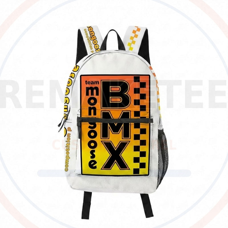 RemakeTee Custom Vintage Retro BMX Racing Backpack 255