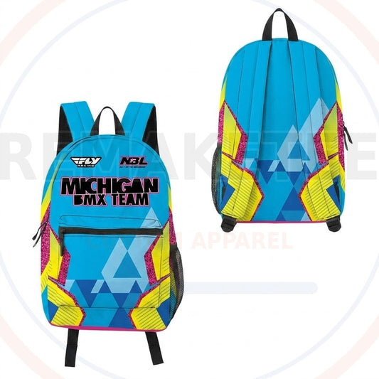 RemakeTee Custom Vintage Retro BMX Racing Backpack 256