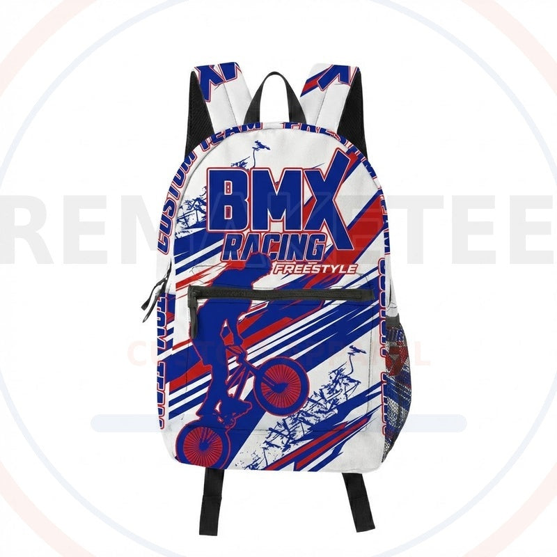 RemakeTee Custom Vintage Retro BMX Racing Backpack 263