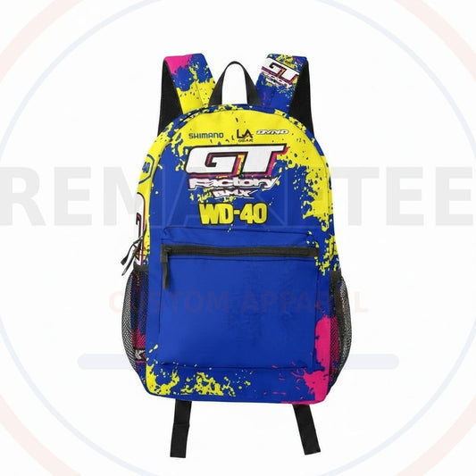 RemakeTee Custom Vintage Retro BMX Racing Backpack 301