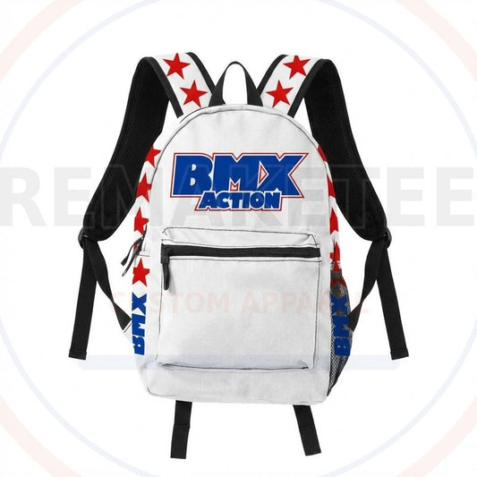 RemakeTee Custom Vintage Retro BMX Racing Backpack 303