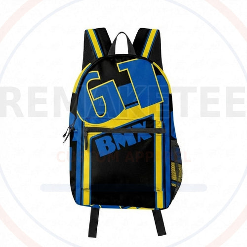 RemakeTee Custom Vintage Retro BMX Racing Backpack 308