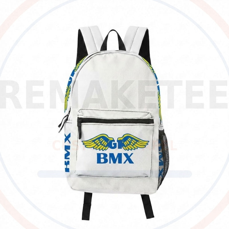 RemakeTee Custom Vintage Retro BMX Racing Backpack 316